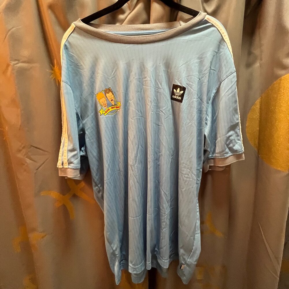 Adidas Beavis and Butt-Head Cornholio 93 Soccer Jersey Shirt XL